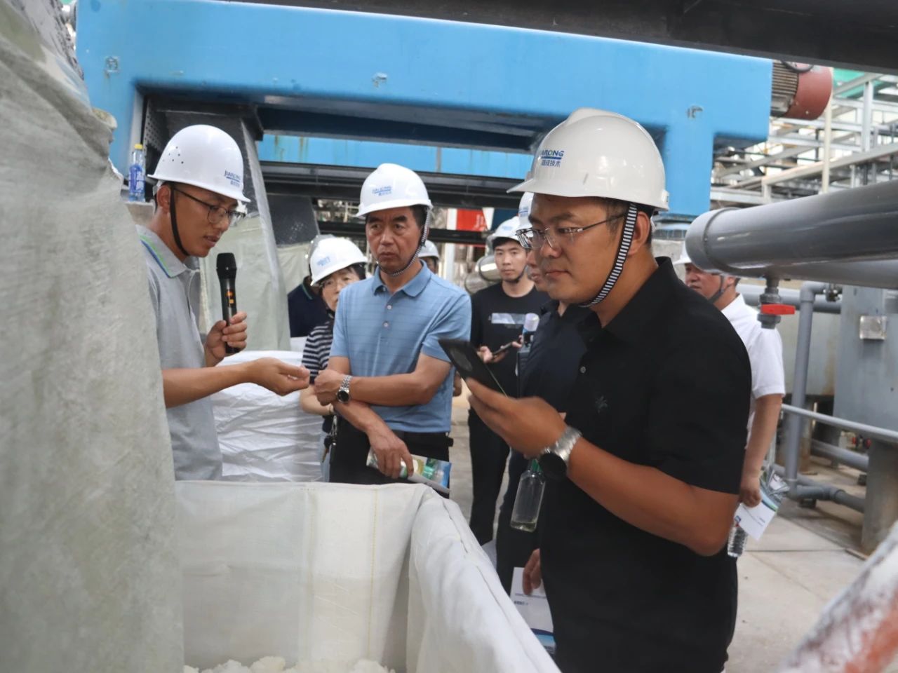 bti体育技术榆横工业区污水处置项目验收